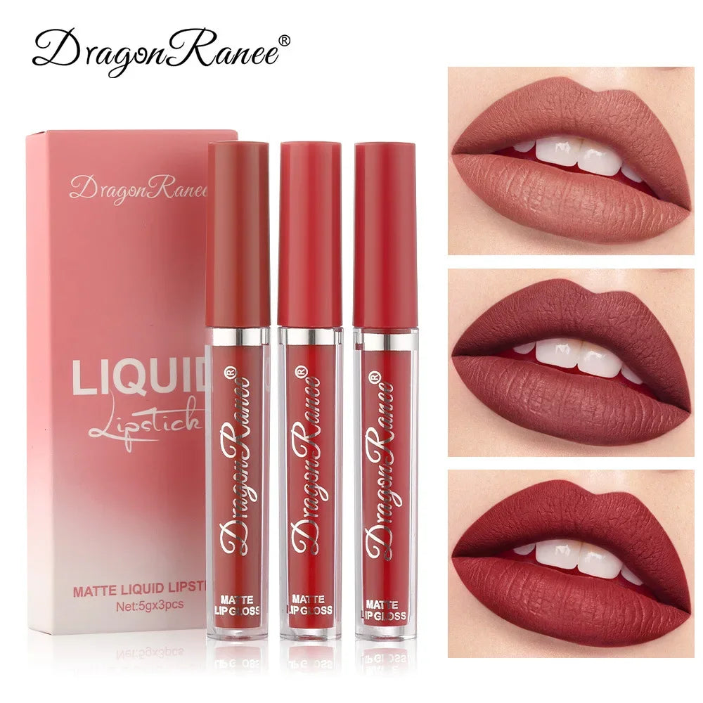 3 PCS Liquid Lipsticks Set