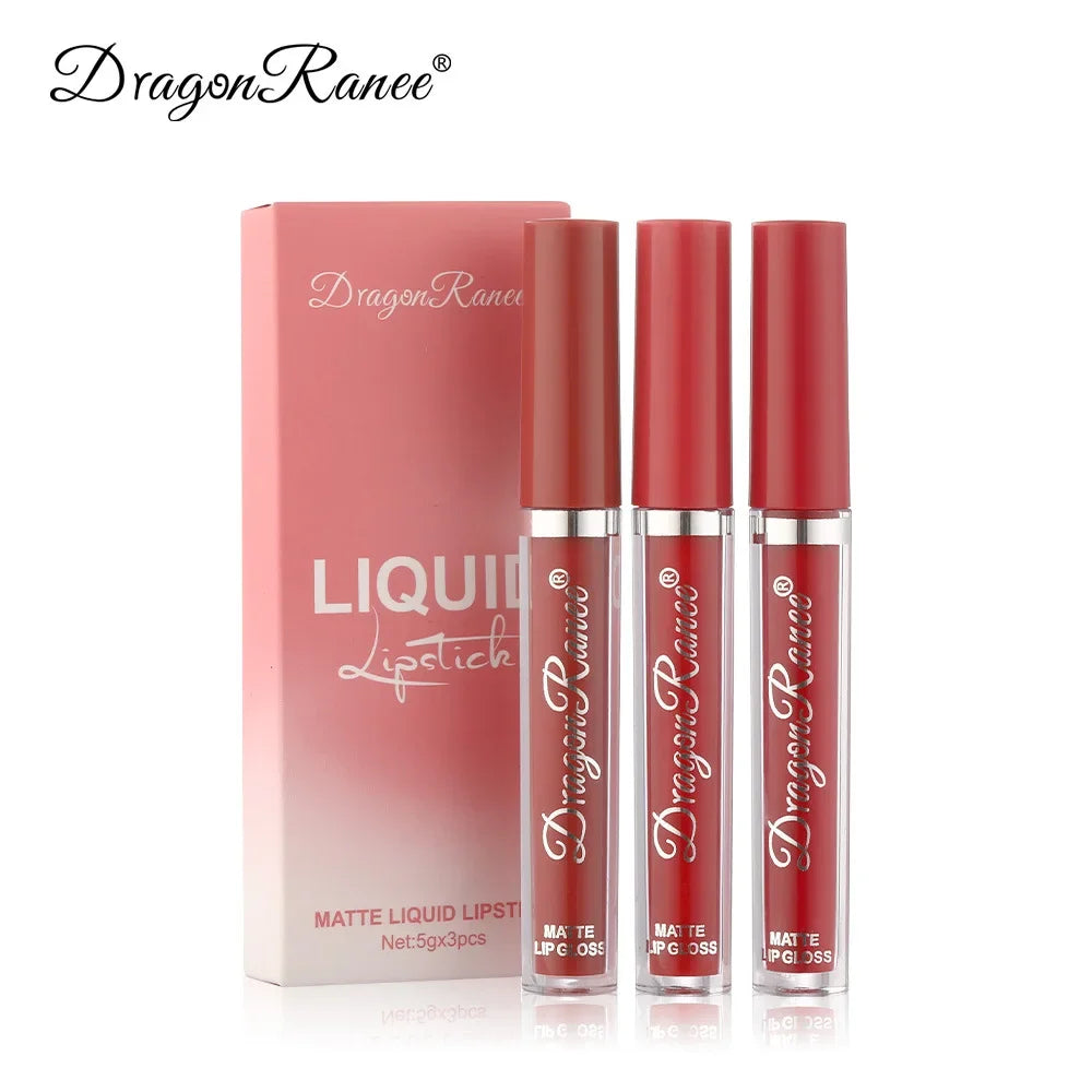 3 PCS Liquid Lipsticks Set