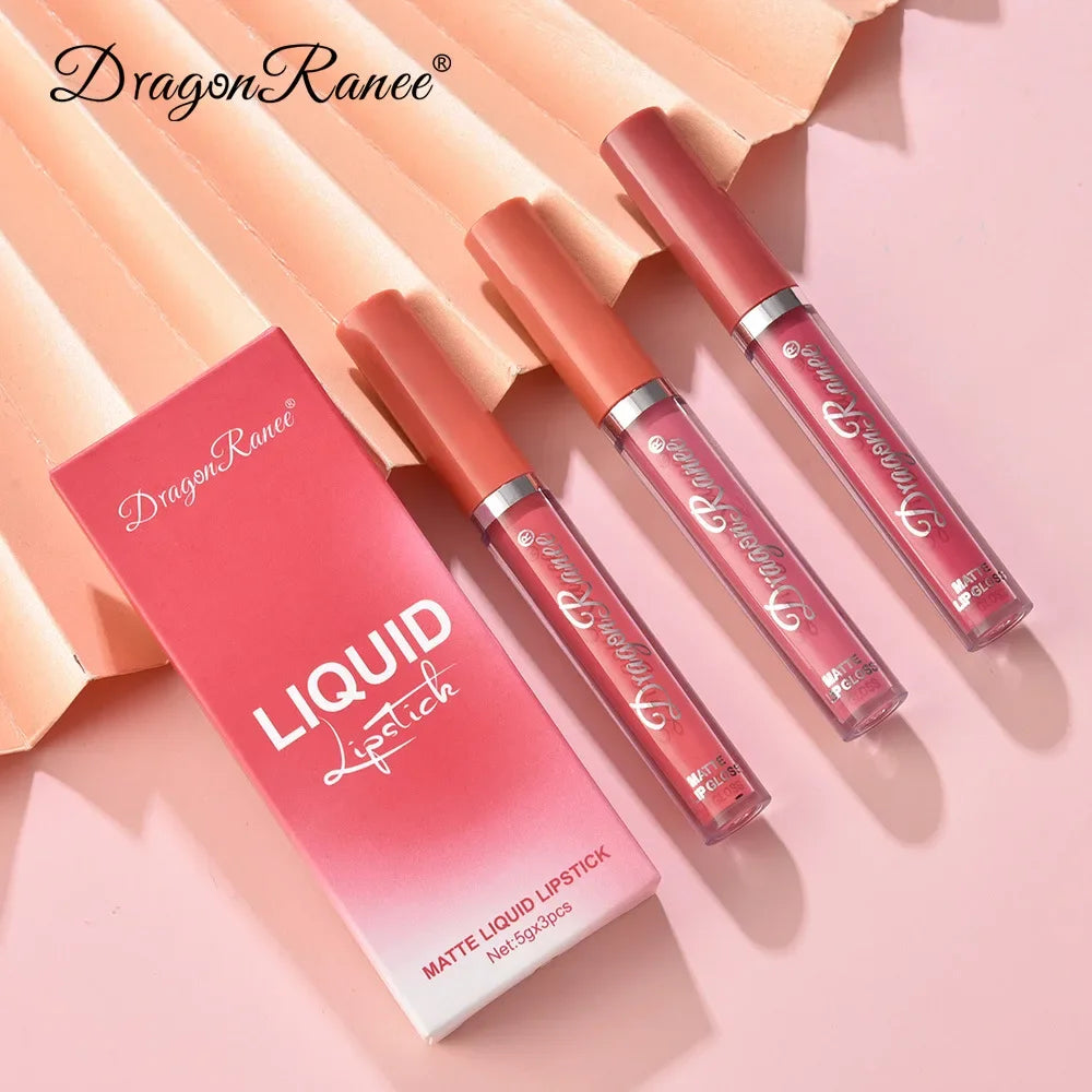 3 PCS Liquid Lipsticks Set